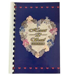 Vintage Heart & Soul Cookbook Trinity Mission Burleson Texas Recipes